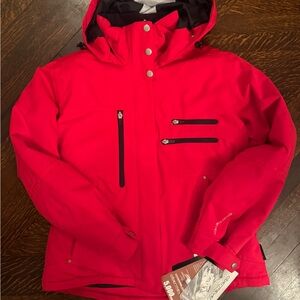Women’s Red Outdoor SKI Jacket